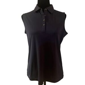 Oxford America Ladies Robins Sleeveless Polo‎ Size Medium